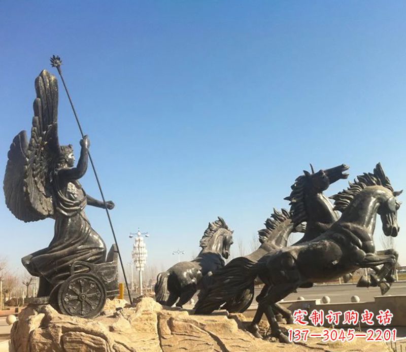 石家庄阿波罗铜雕景观装饰