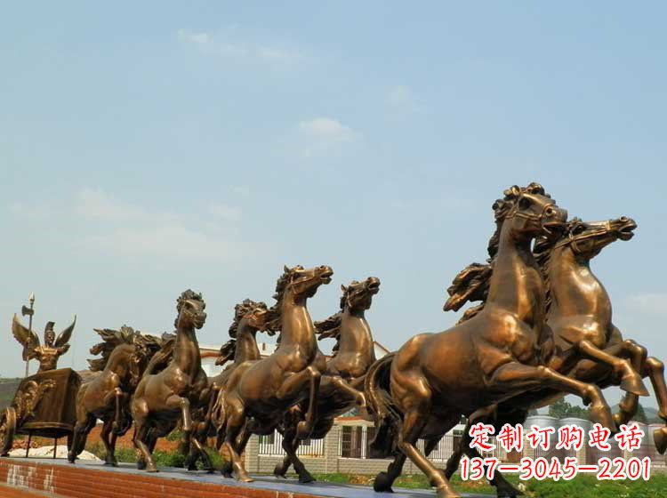 石家庄阿波罗战神太阳神铜雕