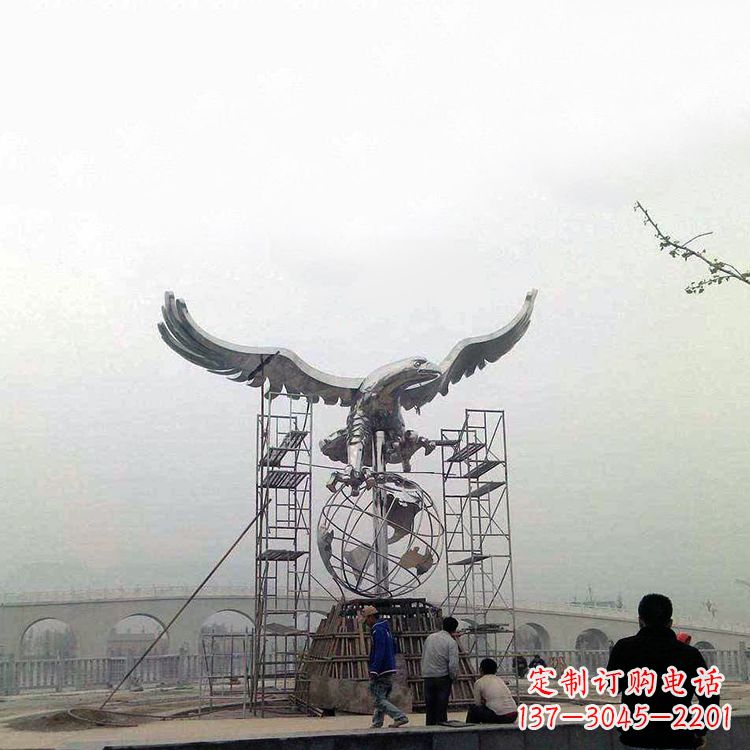 石家庄老鹰不锈钢雕塑