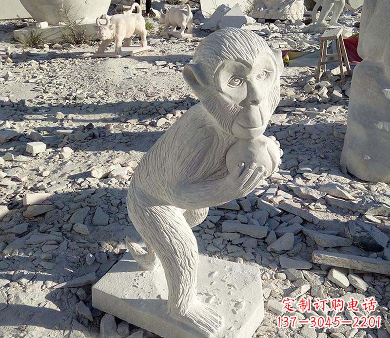 石家庄“猴子石雕”——精致细腻的石头精雕