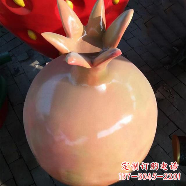 石家庄石榴雕塑绚丽多彩的艺术瑰宝