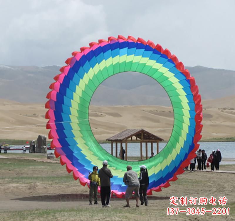 石家庄不锈钢彩色圆环雕塑——精致的艺术瑰宝