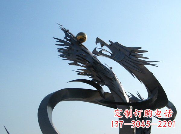 石家庄不锈钢动物雕塑——精美绝伦