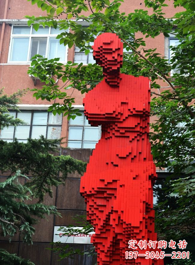石家庄维纳斯雕塑点缀街边景观的不锈钢艺术