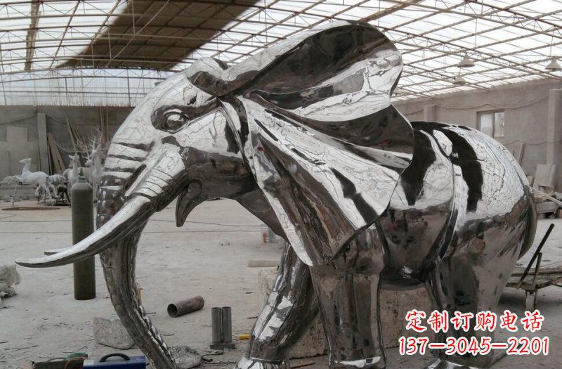 石家庄不锈钢大象传承与美的结合