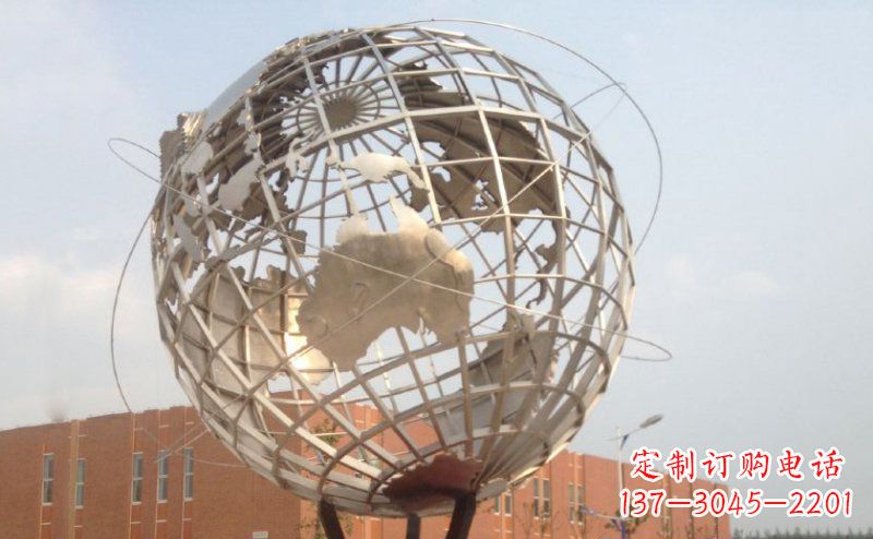 石家庄不锈钢地球雕塑——一件集美丽与坚固于一身的艺术品