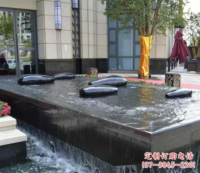 石家庄不锈钢景观异形水滴雕塑