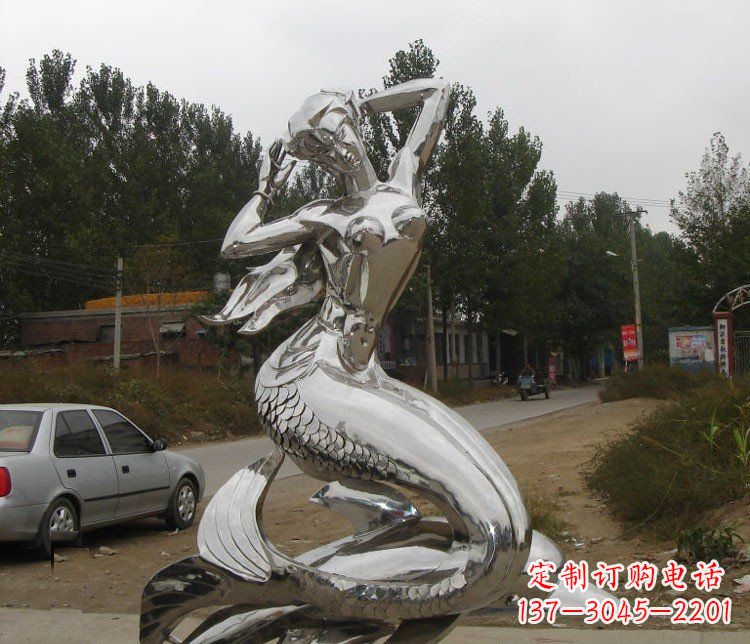 石家庄海豚雕塑——精美的艺术品