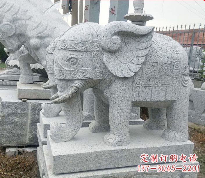 石家庄藏传佛教大象雕塑