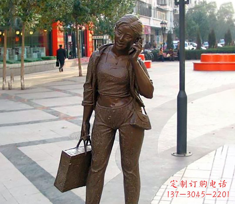 石家庄通话女性雕塑