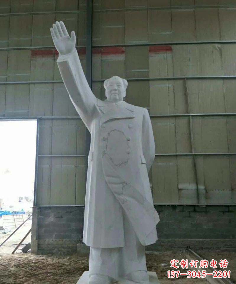石家庄精美大理石主席雕塑