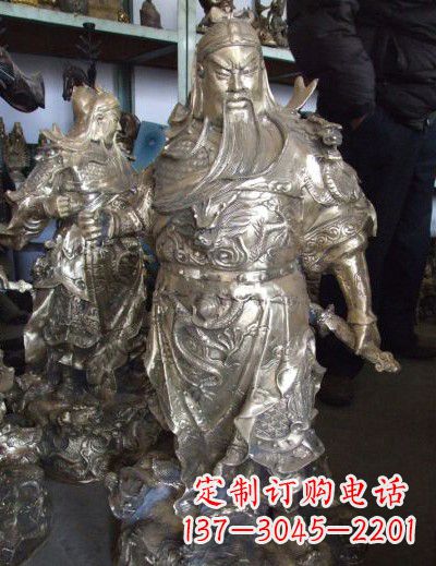 石家庄锻铜关公铜雕