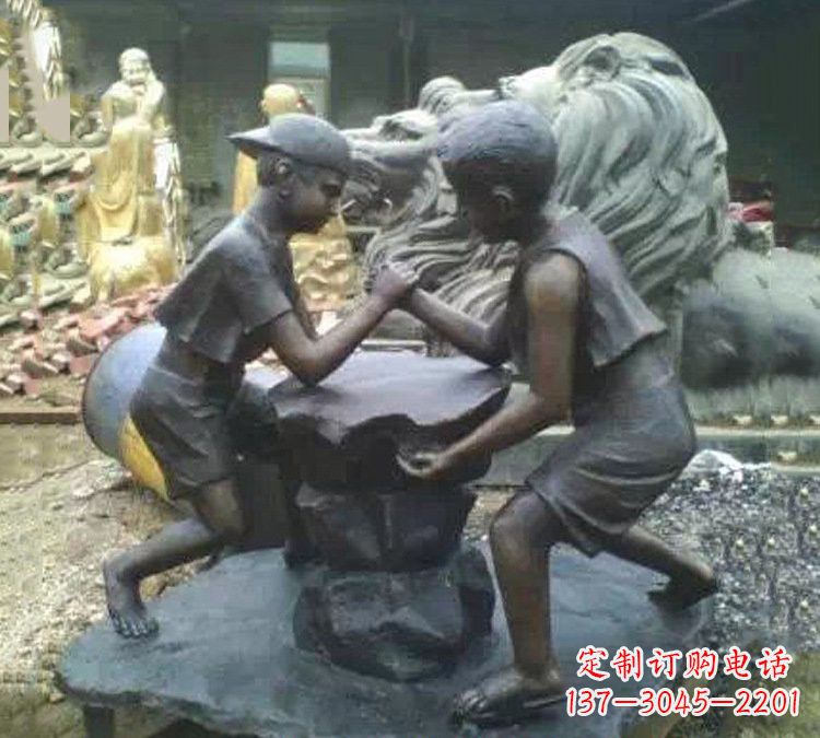 石家庄非凡童趣,精致儿童铜雕