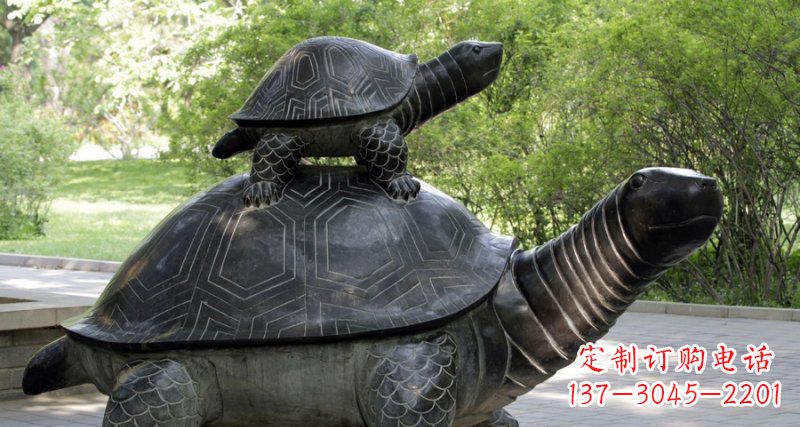 石家庄铜质乌龟景观雕塑