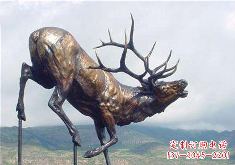 石家庄铜雕动物雕塑——把自然的美传递给大家