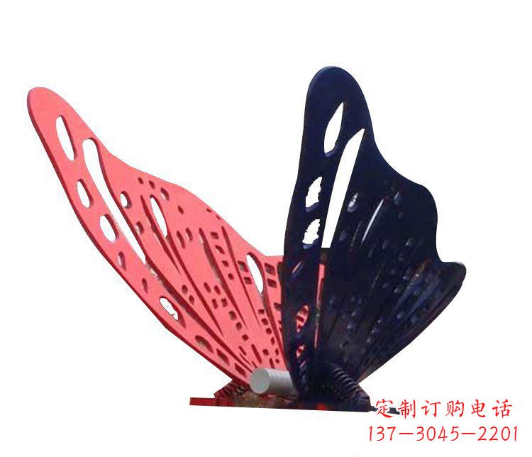 石家庄公园景观不锈钢蝴蝶雕塑