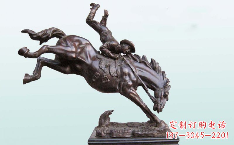 石家庄精致古典·真实再现马铜雕
