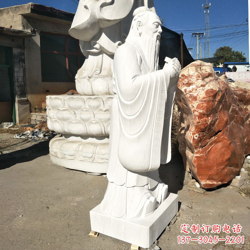 石家庄用艺术雕刻一流品质体验传承历史的孔子石雕