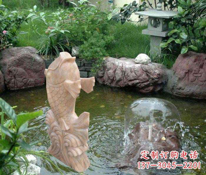 石家庄艺术化的鲤鱼雕塑,让你家的氛围变得更加温馨