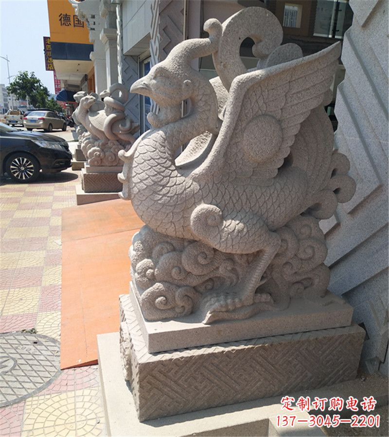 石家庄珠江朱雀——精美古典雕塑摆件