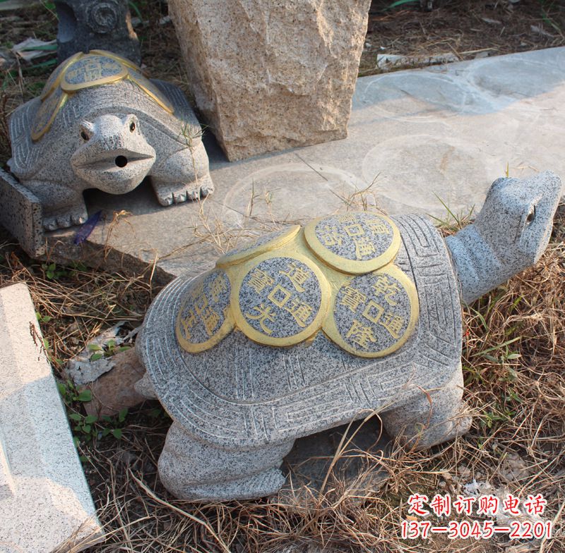 石家庄水池乌龟石雕