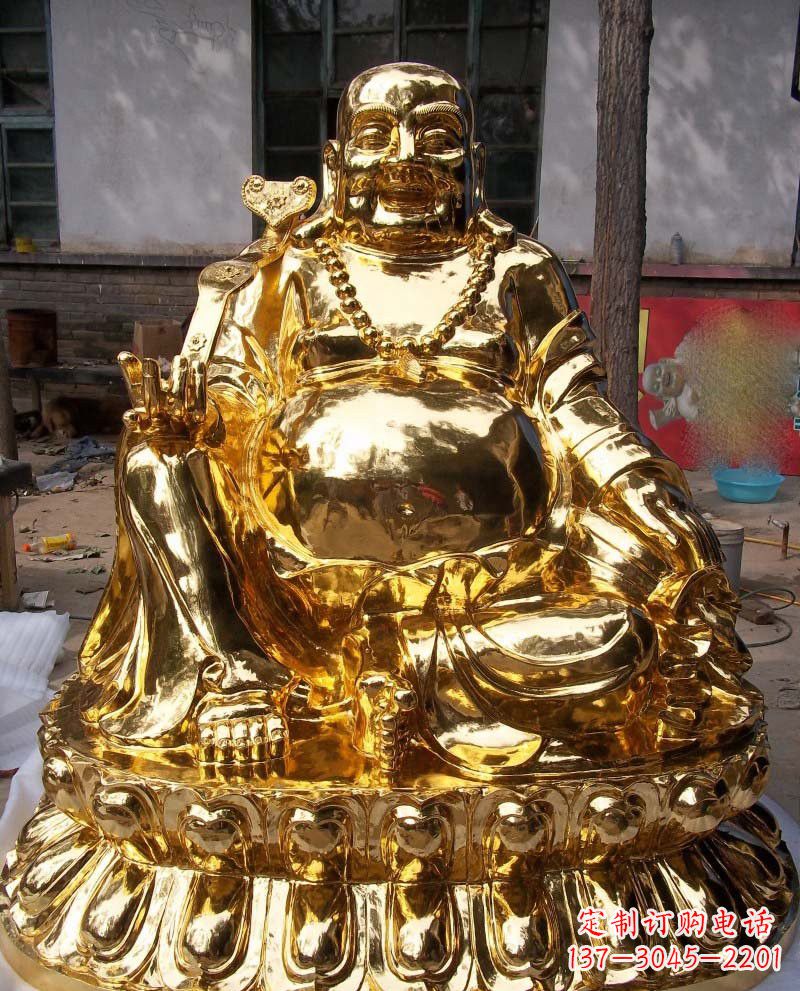 石家庄铜雕弥勒佛