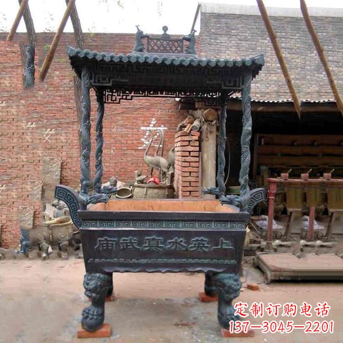 石家庄现代铜香炉