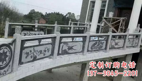石家庄园林仿古石栏板景观石雕 (10)