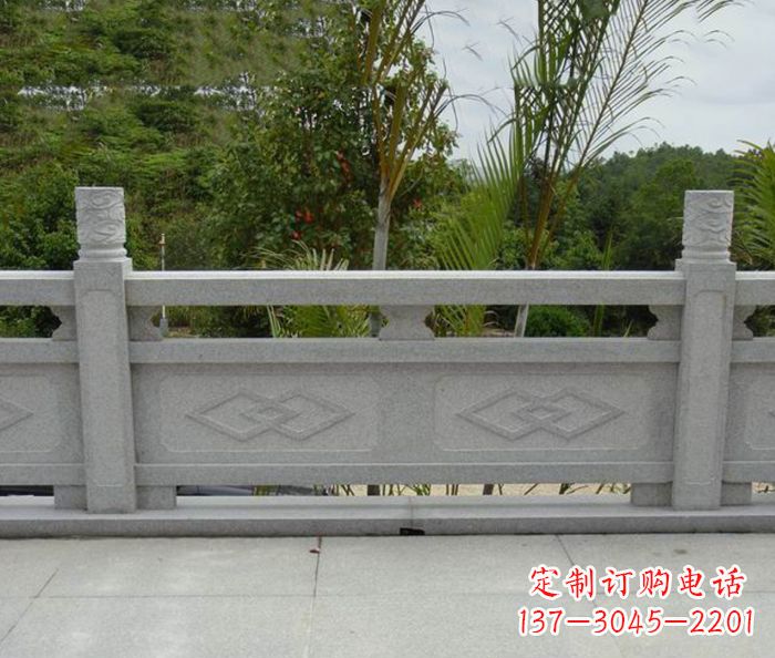 石家庄园林景观大理石栏板雕塑 (3)