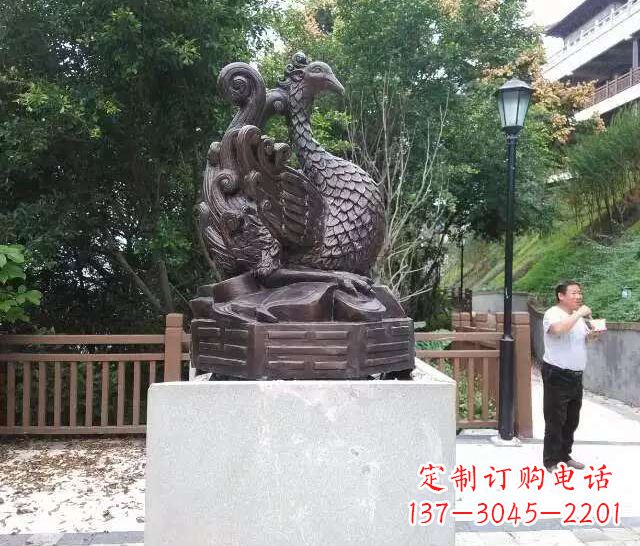 石家庄朱雀神兽雕塑